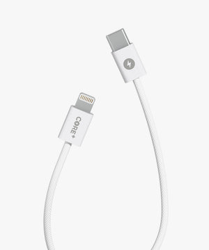 27W 8-Pin to USB-C Woven Cable