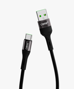 12W USB-C to USB-A Braided Cable