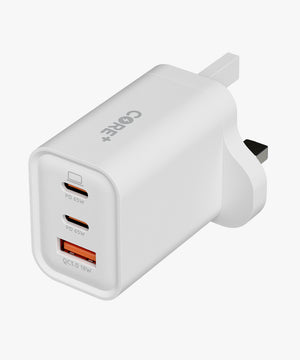 65W GaN Triple Port  Wall Charger