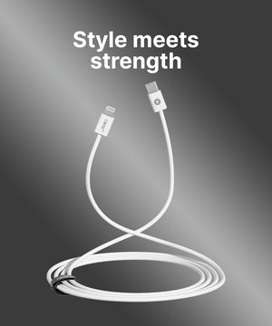 27W 8-Pin to USB-C Woven Cable