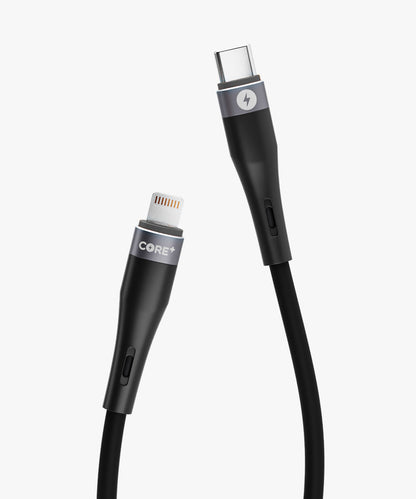 27W 8-Pin to USB-C Silicone Cable